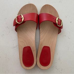 Doen Mercata Sandals Red Size 40